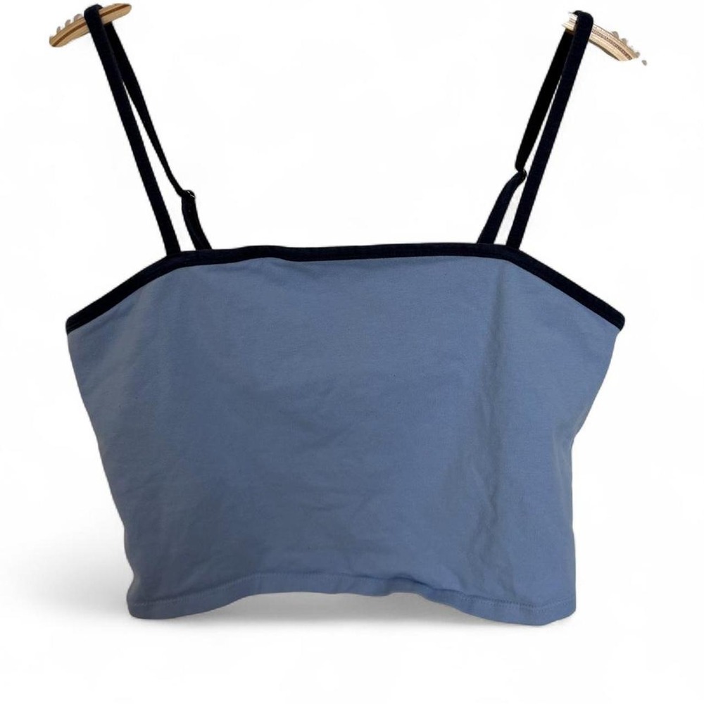 BDG Sporty Basic Blue Cropped Cami